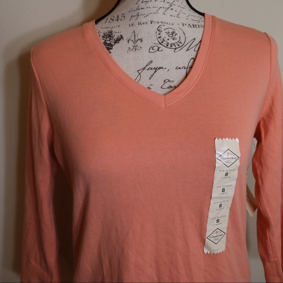 New with tags St. John’s Bay v neck long sleeve - Picture 2 of 7